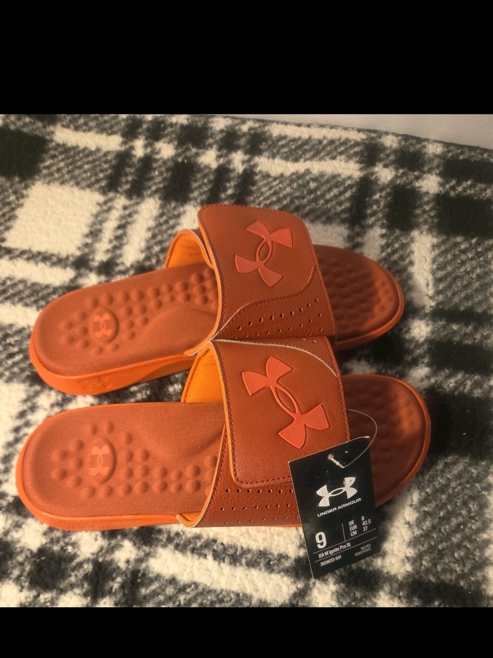 Under Armour Men's Slide Sandals - Size 9 New With Tags